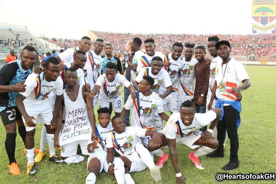 HEARTS WIN GHANA AT 60 CUP