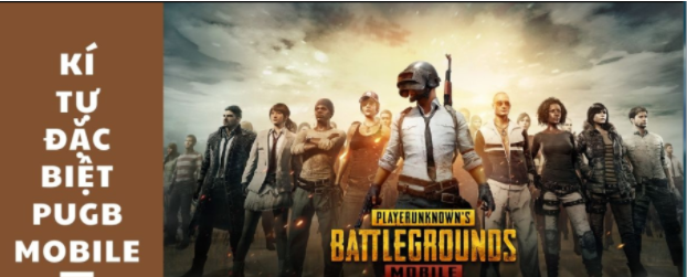 Kí tự đặc biệt PUBG Mobile